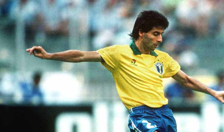 Mauro Galvão na Copa do Mundo de 1990