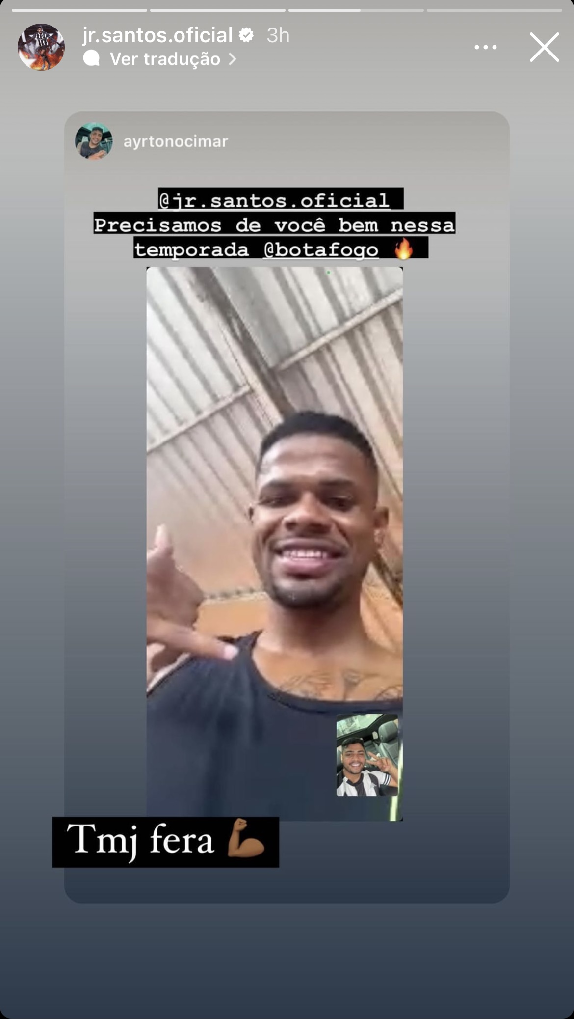 Júnior Santos, atacante, pode ficar no Botafogo