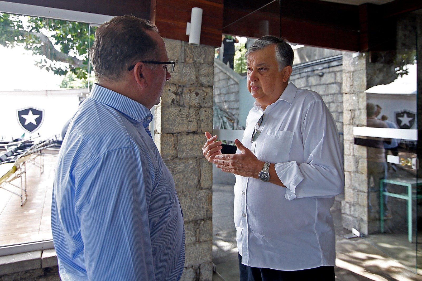 Durcesio Mello e John Textor Botafogo
