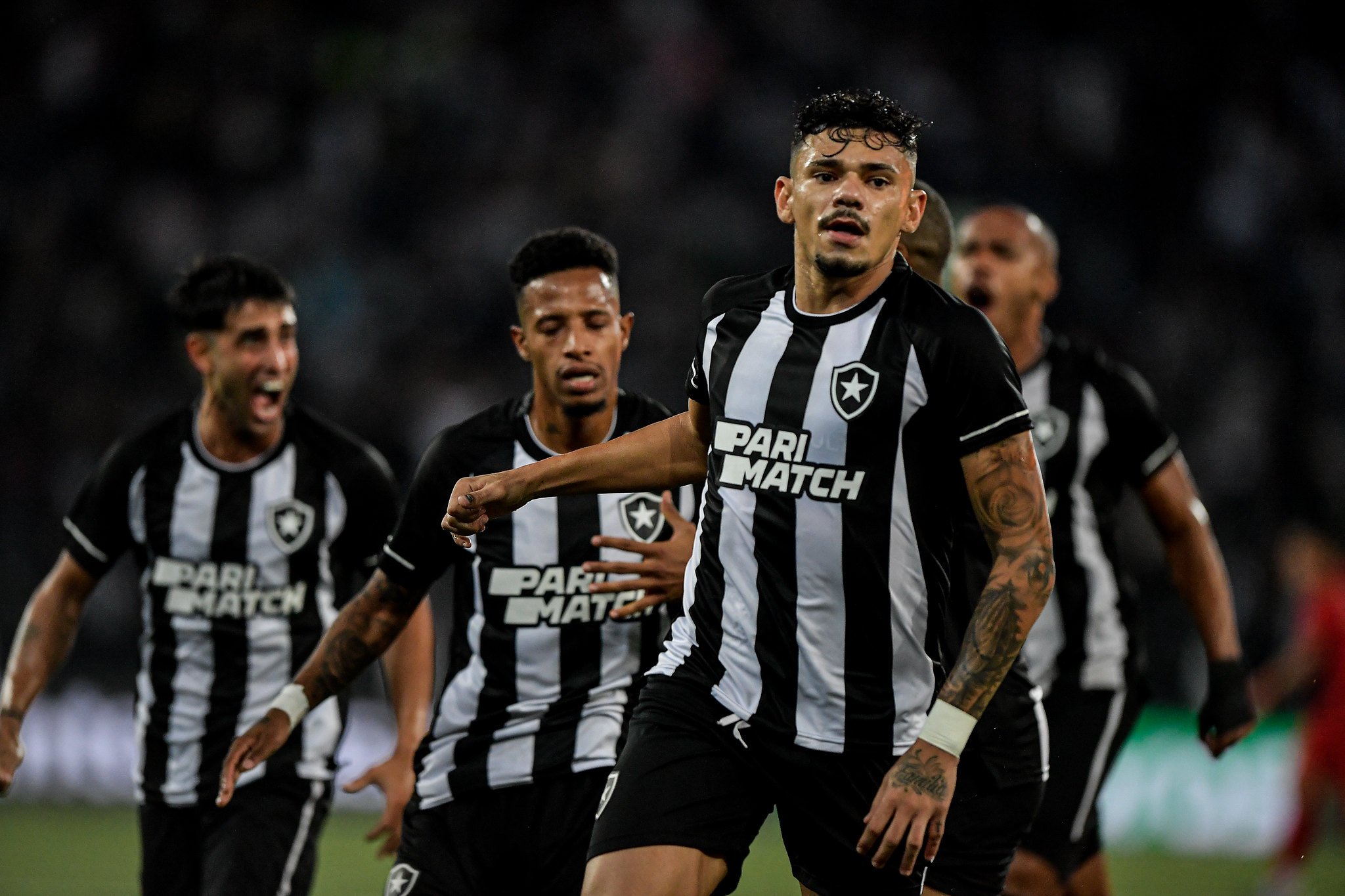 Tiquinho Soares. Botafogo x Athletico-PR, Copa do Brasil 2023, no Estádio Nilton Santos