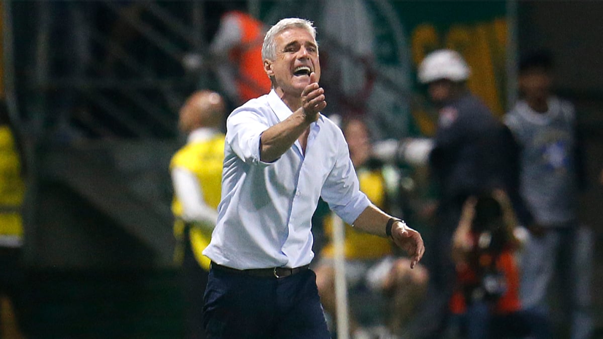 Luís Castro em Palmeiras x Botafogo | Campeonato Brasileiro 2023
