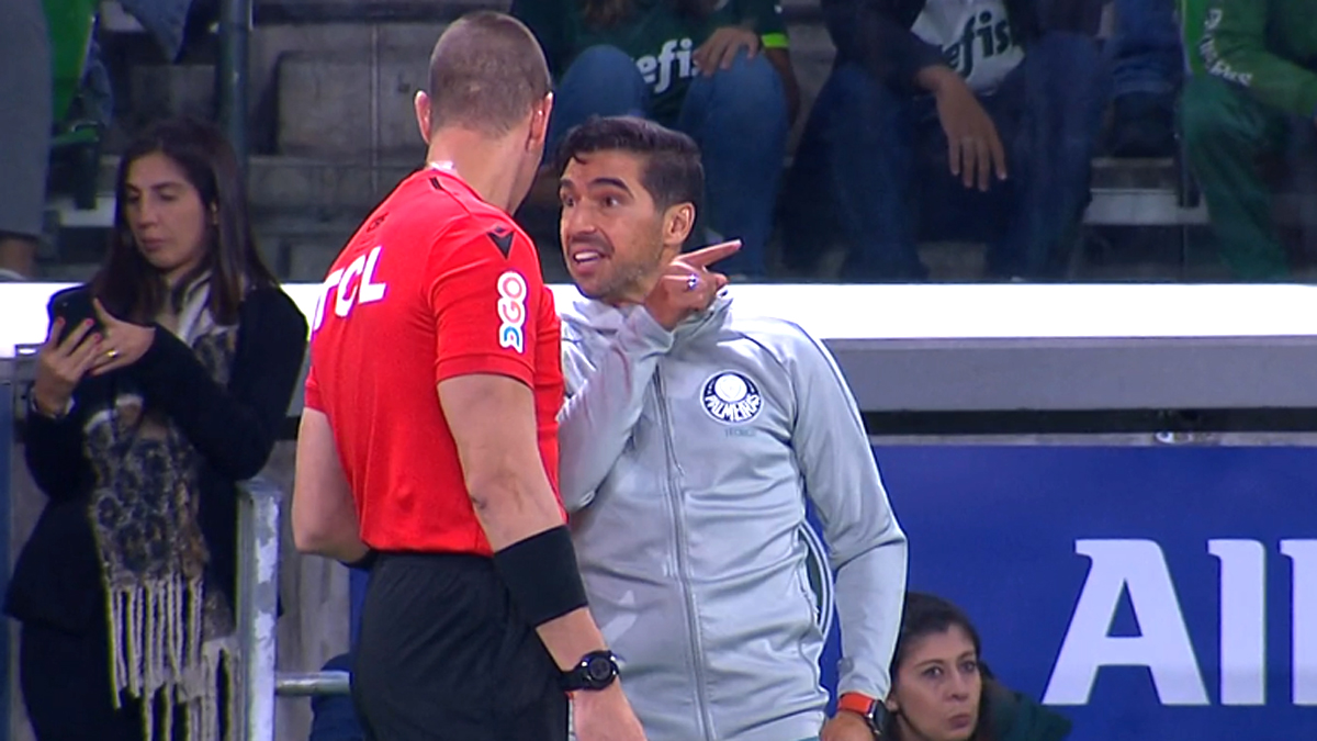 Abel Ferreira em Palmeiras x Goiás | Campeonato Brasileiro 2023