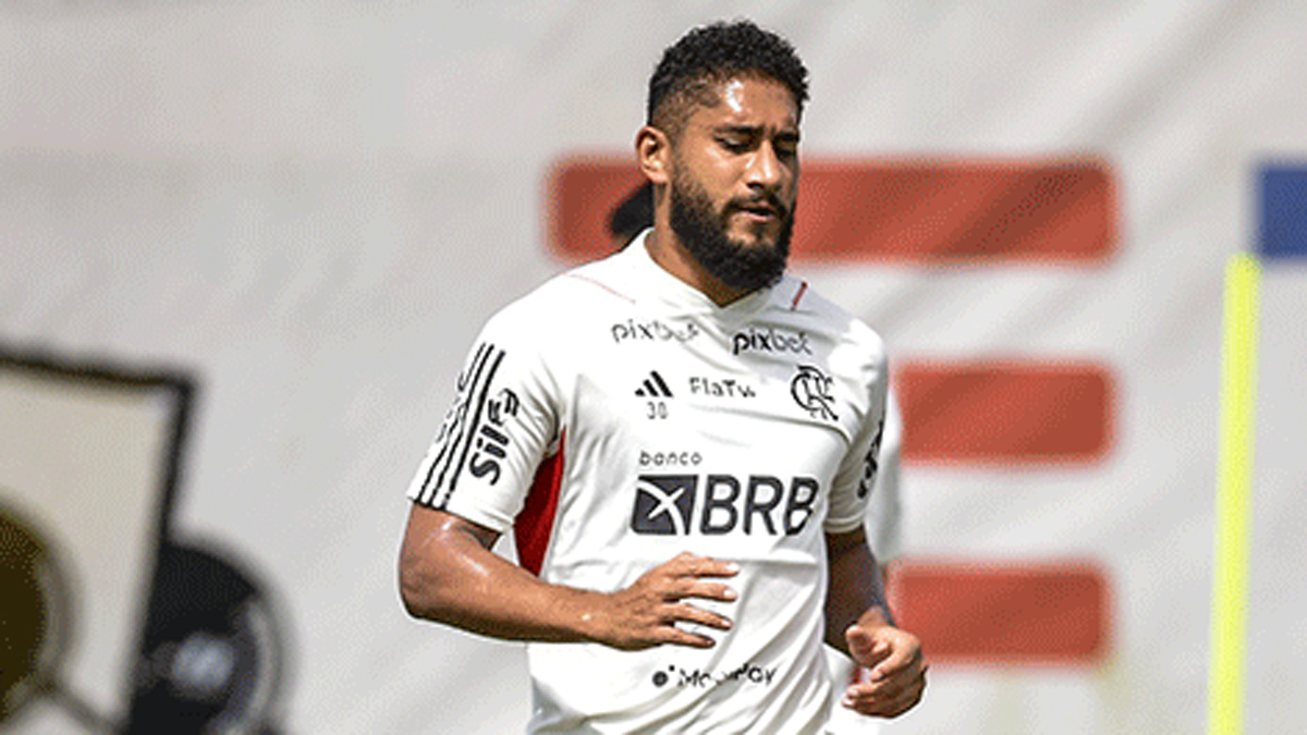 Pablo, zagueiro do Flamengo, em 2023