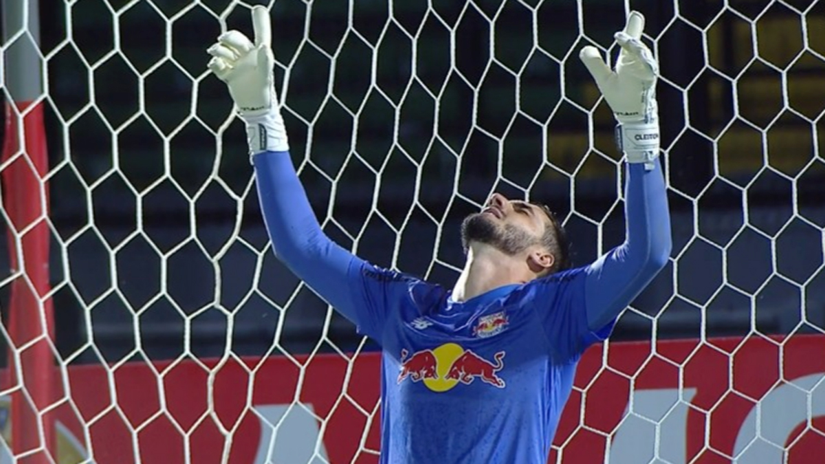 Cleiton em Red Bull Bragantino x Águilas Doradas | Copa Libertadores 2024