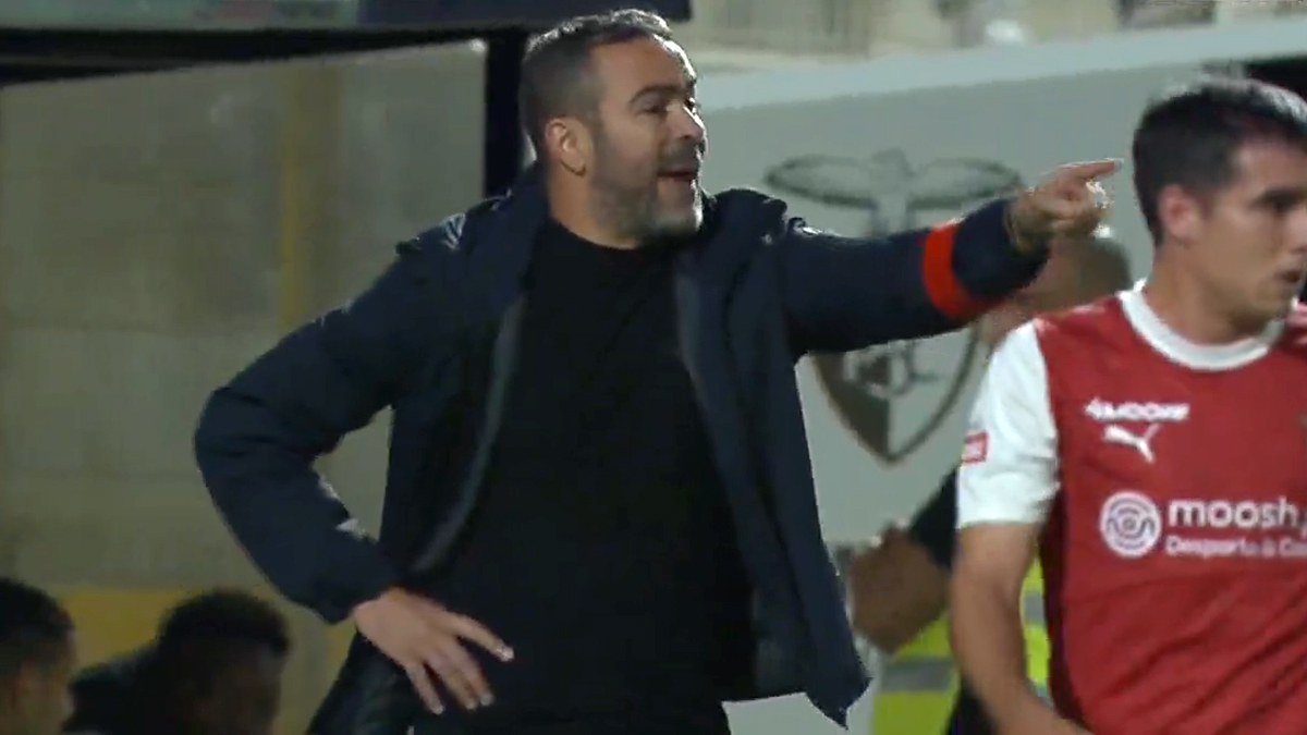 Artur Jorge em Portimonense x Braga | Campeonato Português 2023/2024