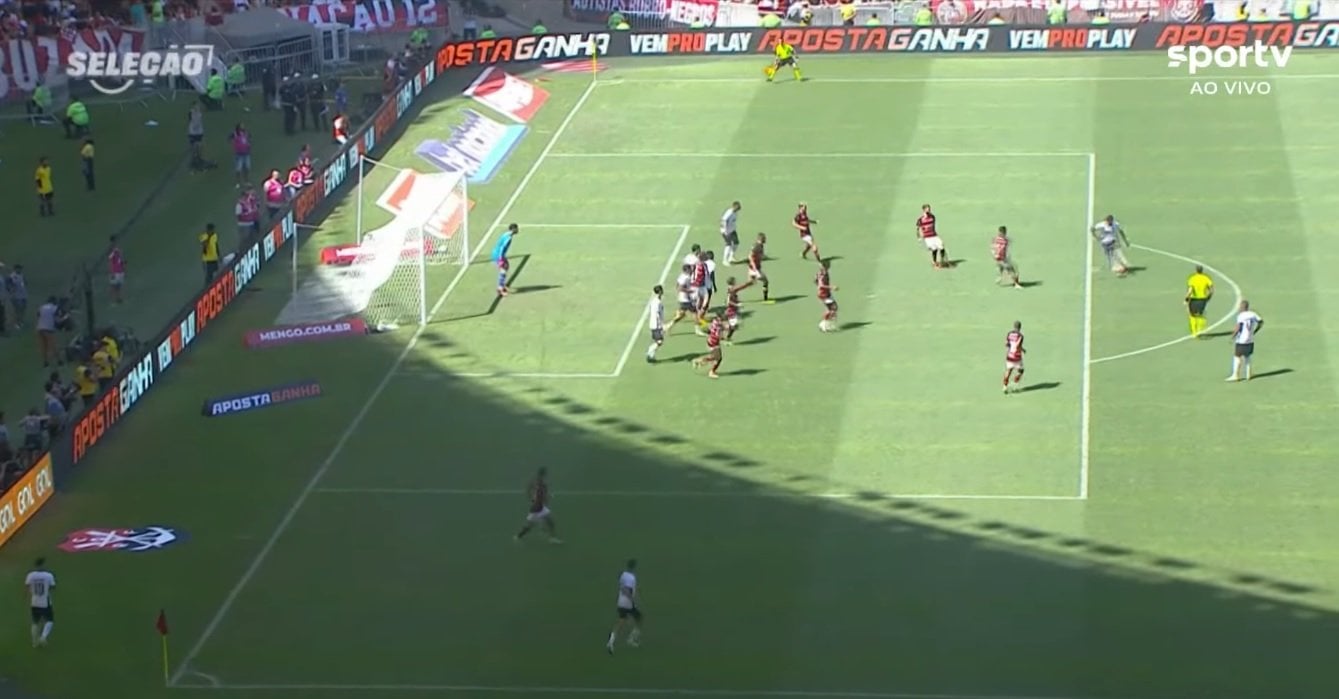 Gol Luiz Henrique em Flamengo 0 x 2 Botafogo