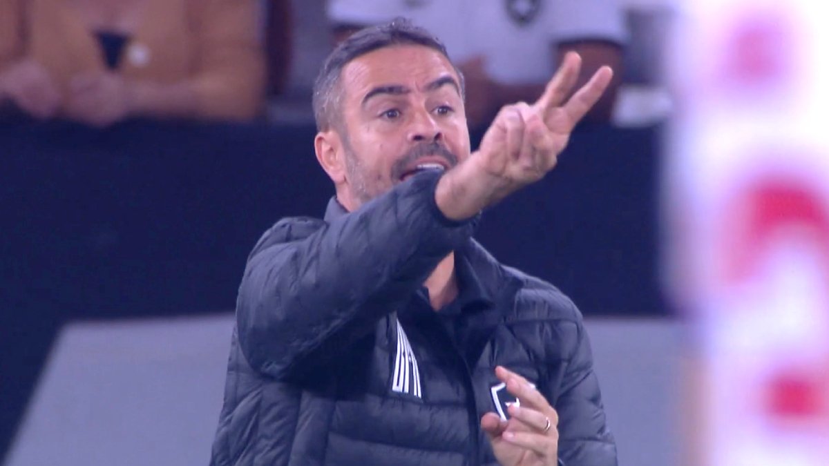 Artur Jorge em Botafogo x Bahia | Copa do Brasil 2024