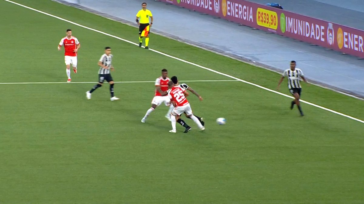 Igor Jesus em Botafogo x Internacional | Campeonato Brasileiro 2024