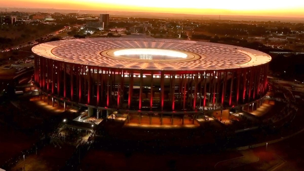 Estádio Mané Garrincha em Flamengo x Criciúma | Campeonato Brasileiro 2024