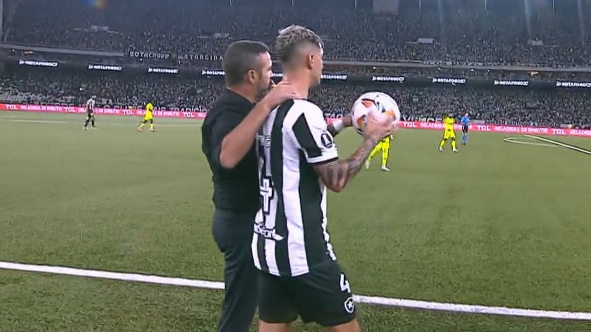 Artur Jorge e Mateo Ponte em Botafogo x Palmeiras | Copa Libertadores 2024