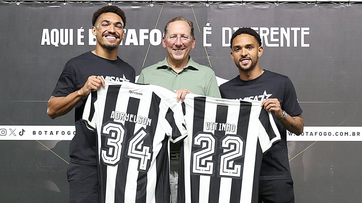 Adryelson e Vitinho são apresentados pelo Botafogo por John Textor | Setembro 2024