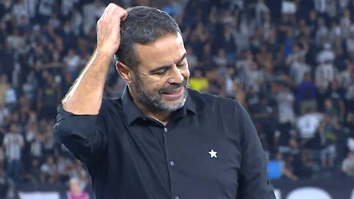 Artur Jorge em Botafogo x Vitória | Campeonato Brasileiro 2024