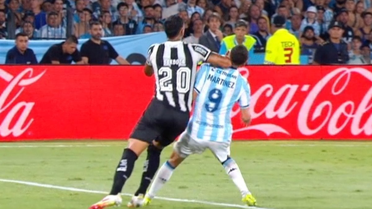 Alexander Barboza em Racing x Botafogo | Recopa Sul-Americana 2025