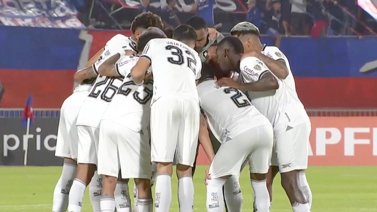Elenco em Universidad de Chile x Botafogo | Libertadores 2025