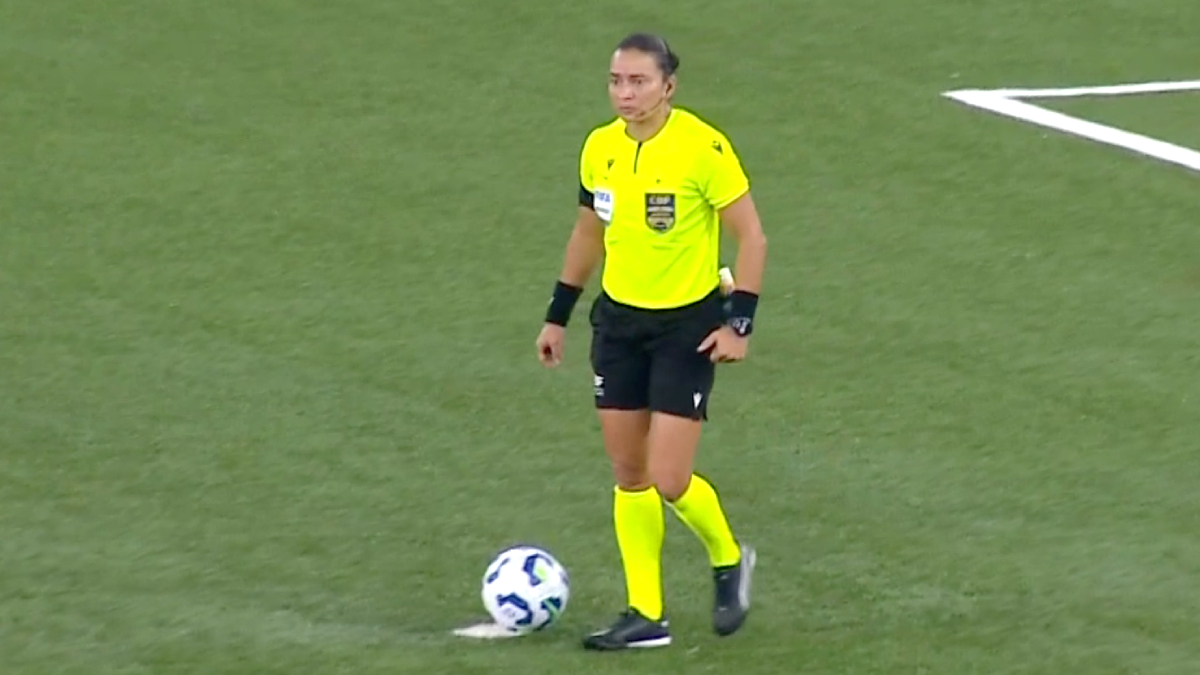 Árbitra Edina Alves Batista em Botafogo x Ceará | Campeonato Brasileiro 2025