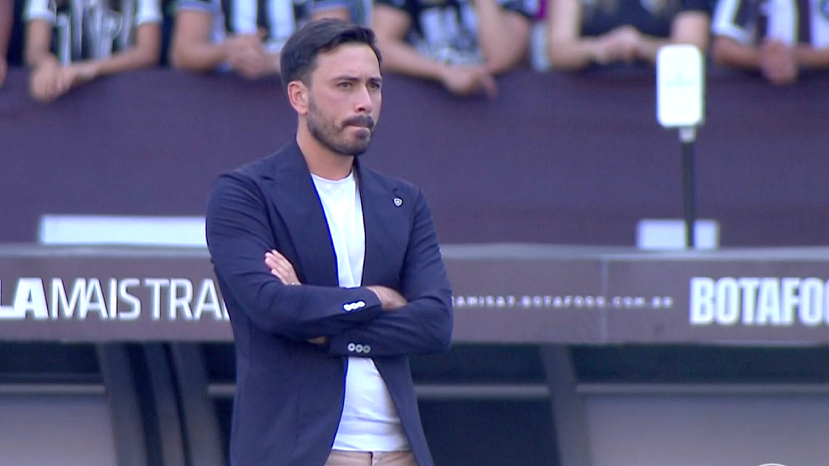 Davide Ancelotti em Botafogo x Cruzeiro | Campeonato Brasileiro 2025