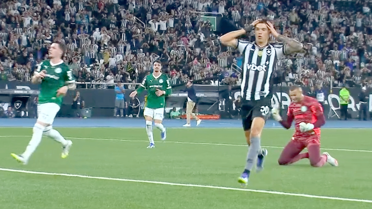 Joaquín Correa em Botafogo x Palmeiras | Campeonato Brasileiro 2025