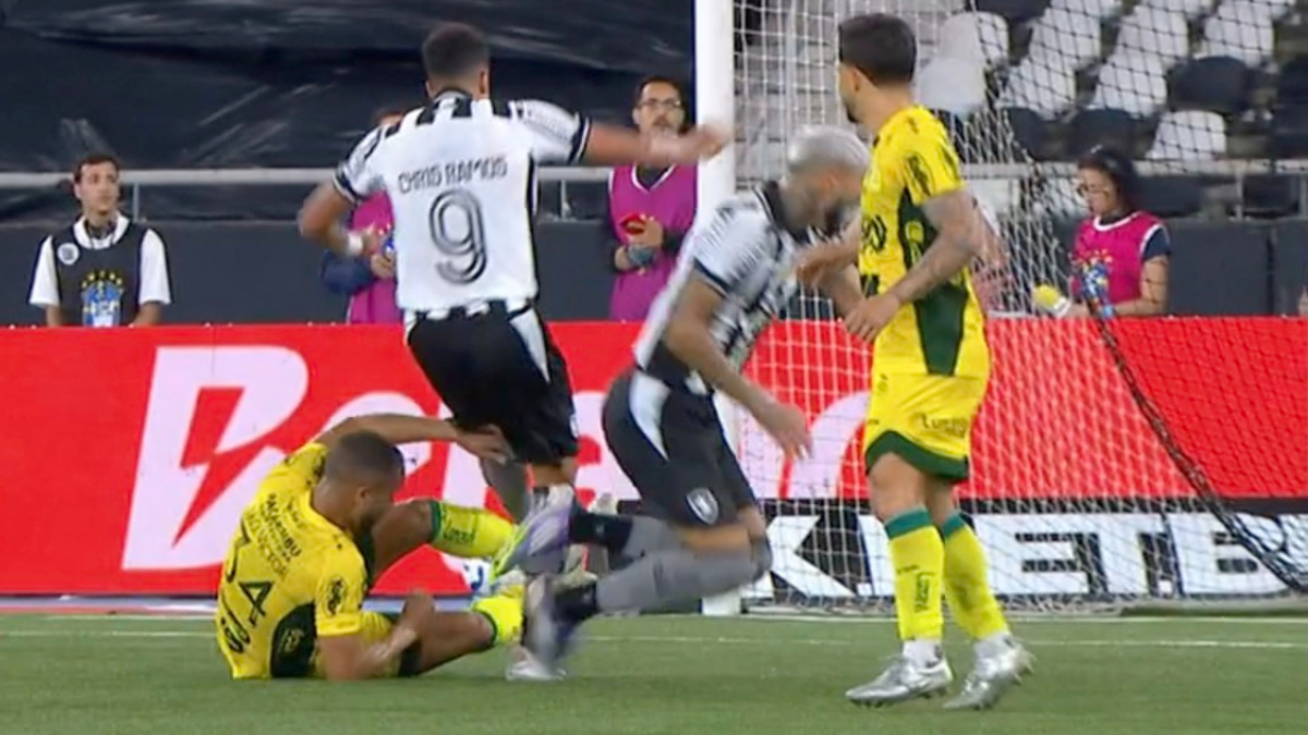 Alexander Barboza em Botafogo x Mirassol | Campeonato Brasileiro 2025