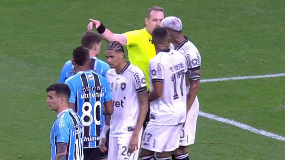 Alexander Barboza em Grêmio x Botafogo | Campeonato Brasileiro 2025