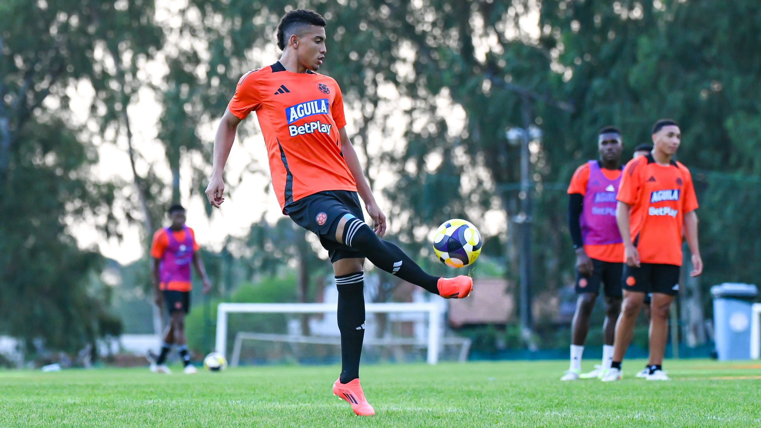 Jordan Barrera na seleção sub-20 da Colômbia | Setembro 2025