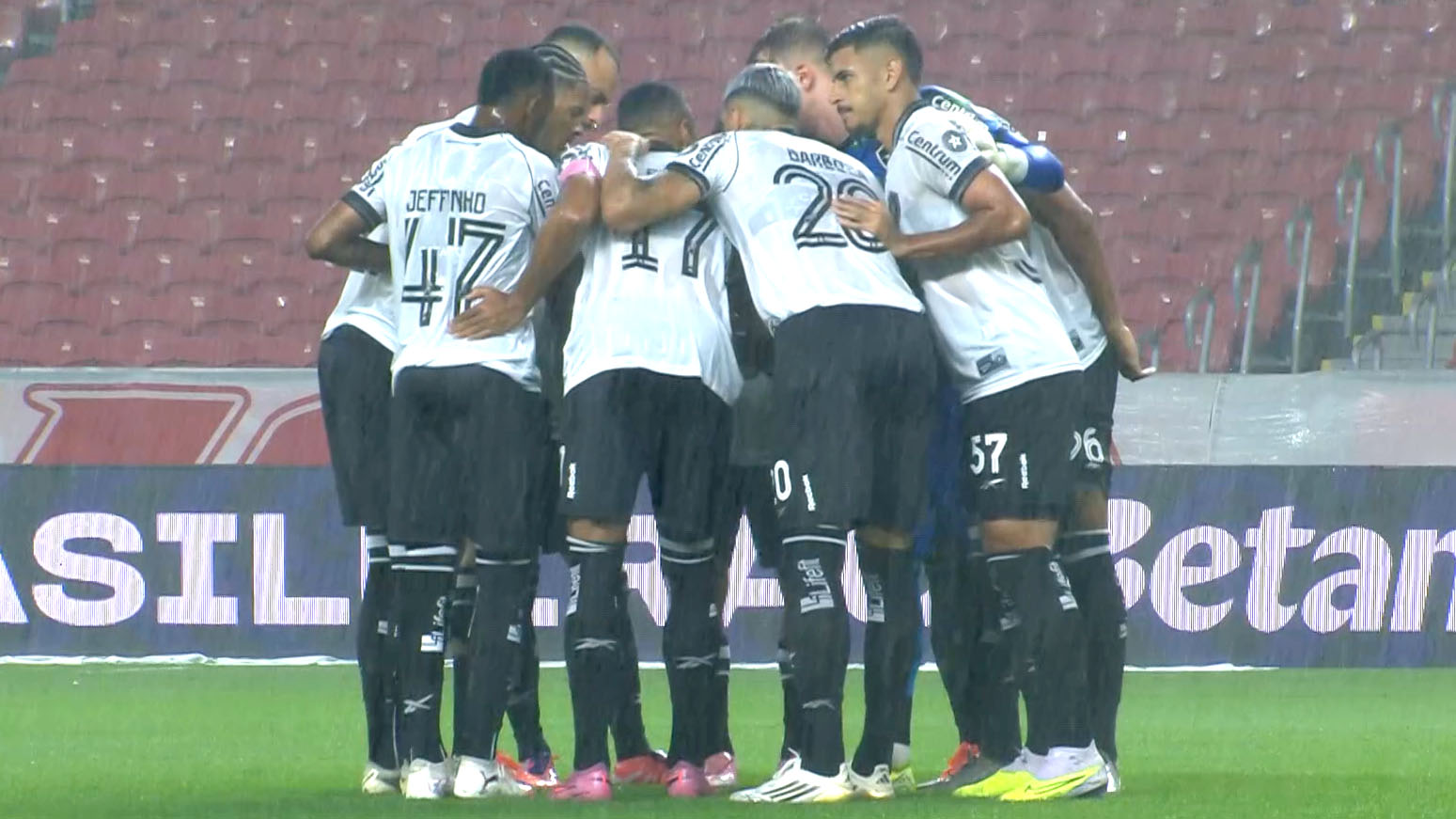 Elenco em Internacional x Botafogo | Campeonato Brasileiro 2025