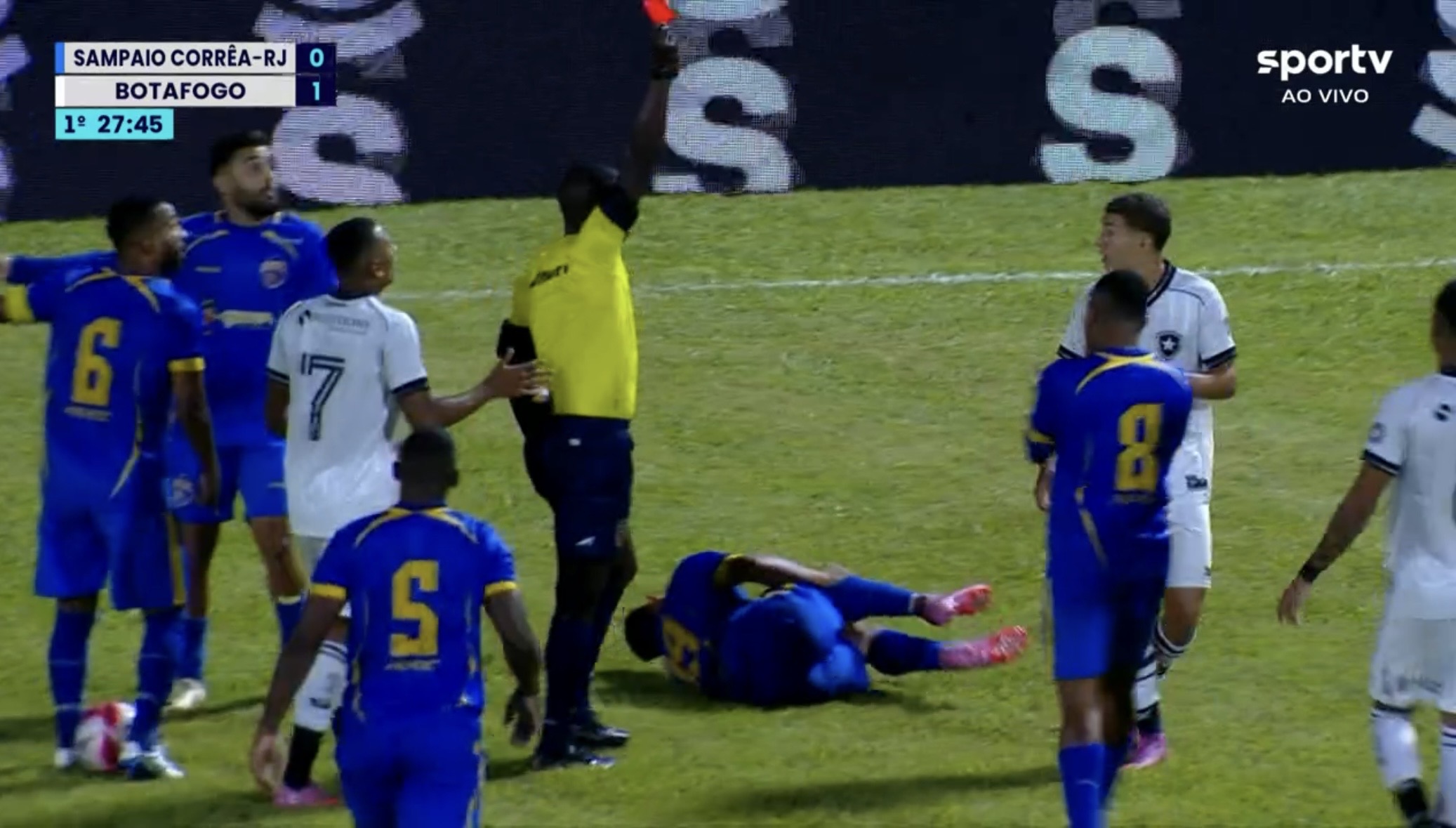 Rogério em Sampaio Corrêa x Botafogo - Campeonato Carioca